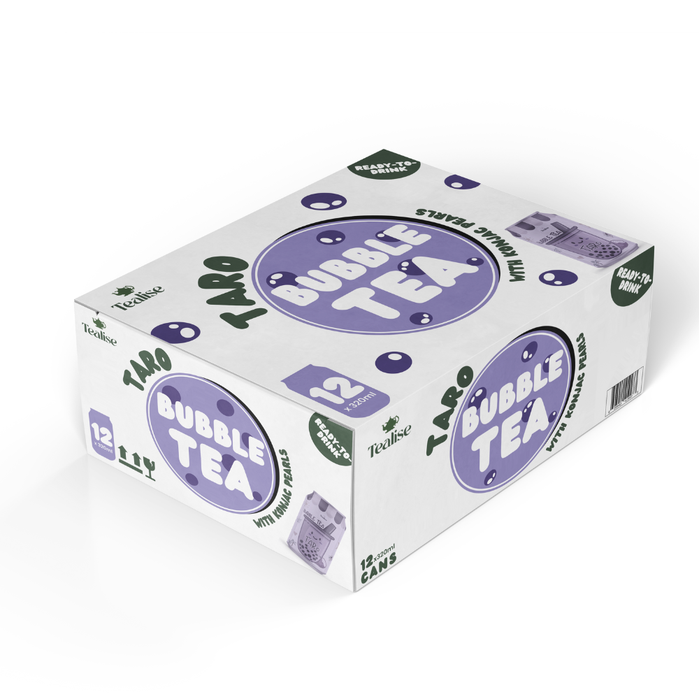 (Pack of 12) Tealise Taro Flavour Ready to Drink (320ML)