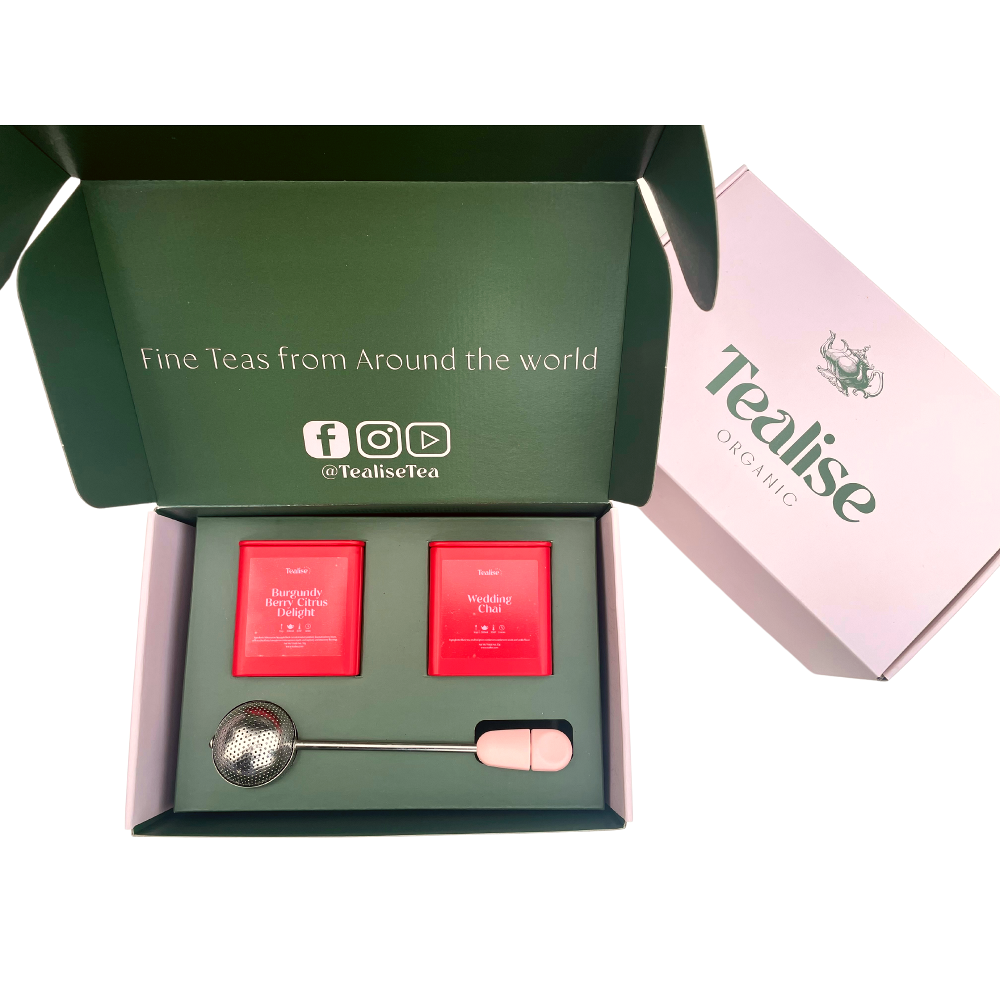 Customize Loose Leaf Tea Kit with tea infuser