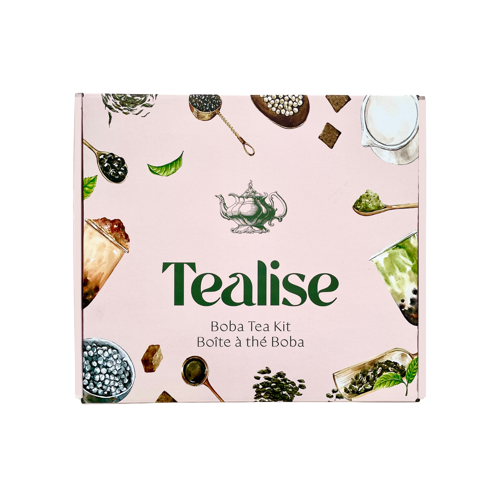 Customized Mix and Match Boba Tea Kit Gift Box