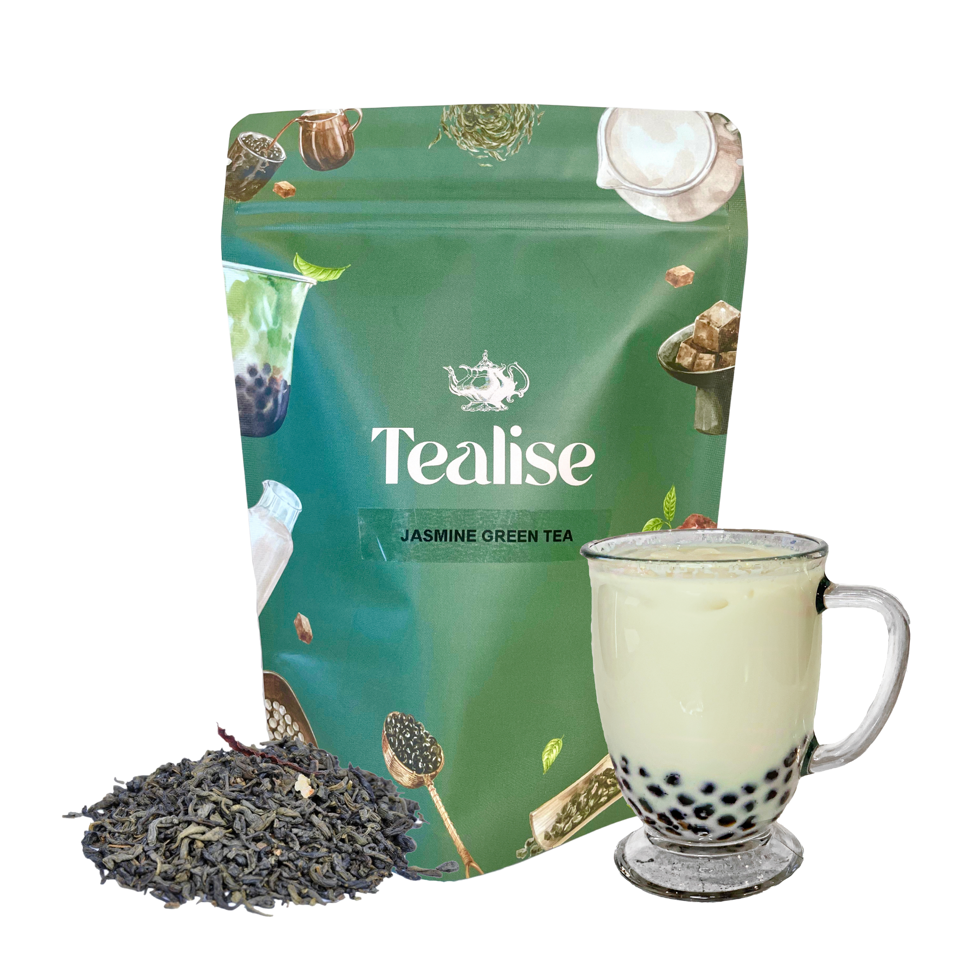 Customized Mix and Match Boba Tea Kit Gift Box