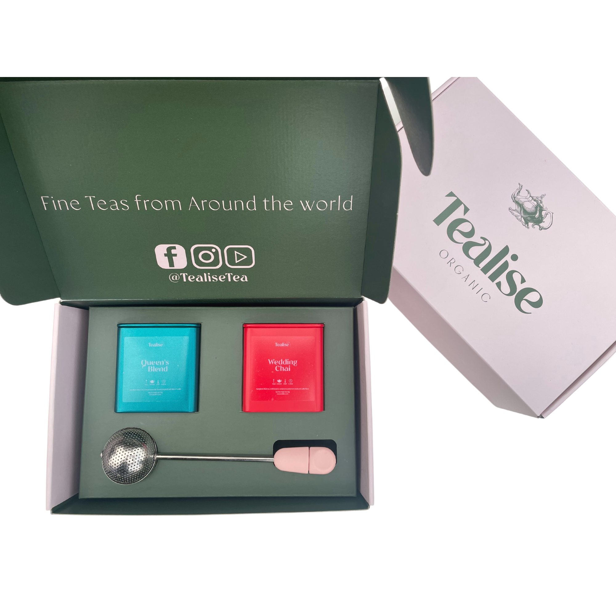 Customize Loose Leaf Tea Kit with tea infuser