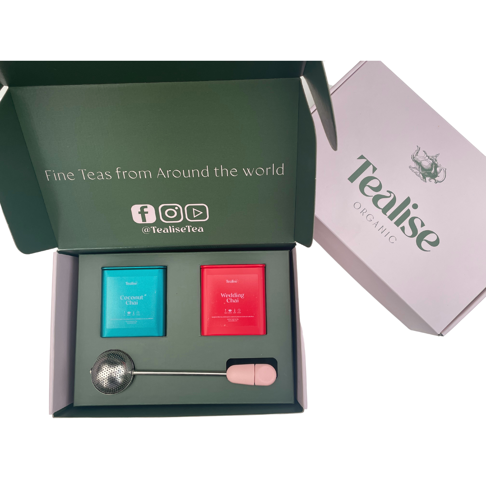 Customize Loose Leaf Tea Kit with tea infuser