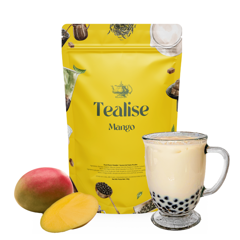 TEAliSe Best Selling Boba Tea 3 Flavors Kit Tea Boba Tapioca Gift Set