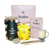 Load image into Gallery viewer, TEAliSe Boba Tea Kit Single Flavour Boba Jumbo Straws Tapioca Gift Set Banana