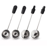 Load image into Gallery viewer, Premium Stainless Steel Ball Tea Infuser Table Spoon Size Long Handle Pink