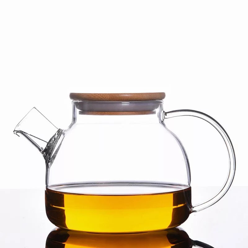 1000ML Heat Resistant Glass Teapot