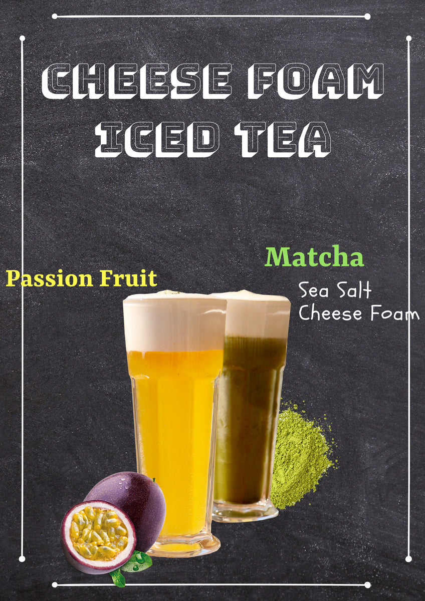 TEAliSe Cheese Foam Iced Tea Tealise