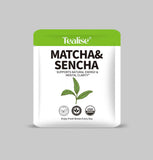 Load image into Gallery viewer, Organic Matcha &amp; Sencha 60 Servings Individual Package