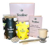 Load image into Gallery viewer, TEAliSe Boba Tea Kit Single Flavour Boba Jumbo Straws Tapioca Gift Set Mango