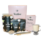 Load image into Gallery viewer, TEAliSe Boba Tea Kit Tea Boba Jumbo Straws Tapioca Gift Set
