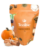 Load image into Gallery viewer, Tealise Boba Tea Kit Single Flavour Boba Jumbo Straws Tapioca Gift Set Pumpkin Spice