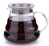 Load image into Gallery viewer, TEAliSe Heat Resistant Clear Glass Tea Coffee Range Server 600ml